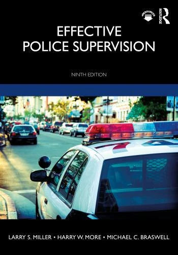 Effective Police Supervision, 9th Edition