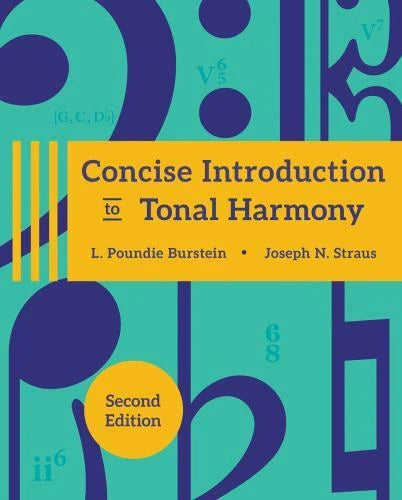 Concise Introduction to Tonal Harmony, 2nd Edition - Hardcover