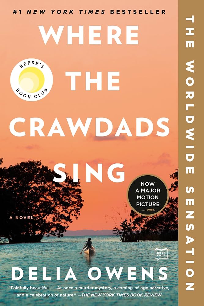 Where the Crawdads Sing by Delia Owens, Reese's Book Club Trade Paperback