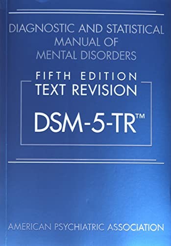 DSM-5-TR Diagnostic and Statistical Manual, Paperback with Index Tabs
