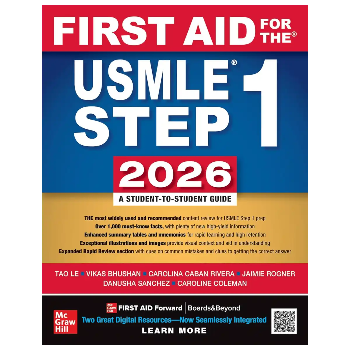 First Aid for the USMLE Step 1 2026, 36th Edition - Paperback