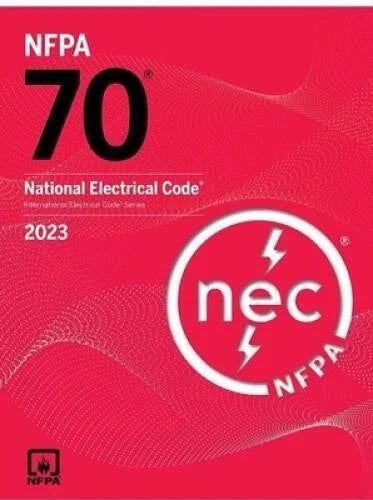 NFPA 70 National Electrical Code (NEC) 2023 Edition, Softbound Paperback