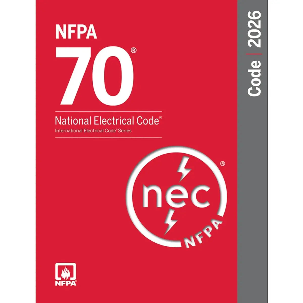 NFPA 70 National Electrical Code, 2026 Edition - Paperback