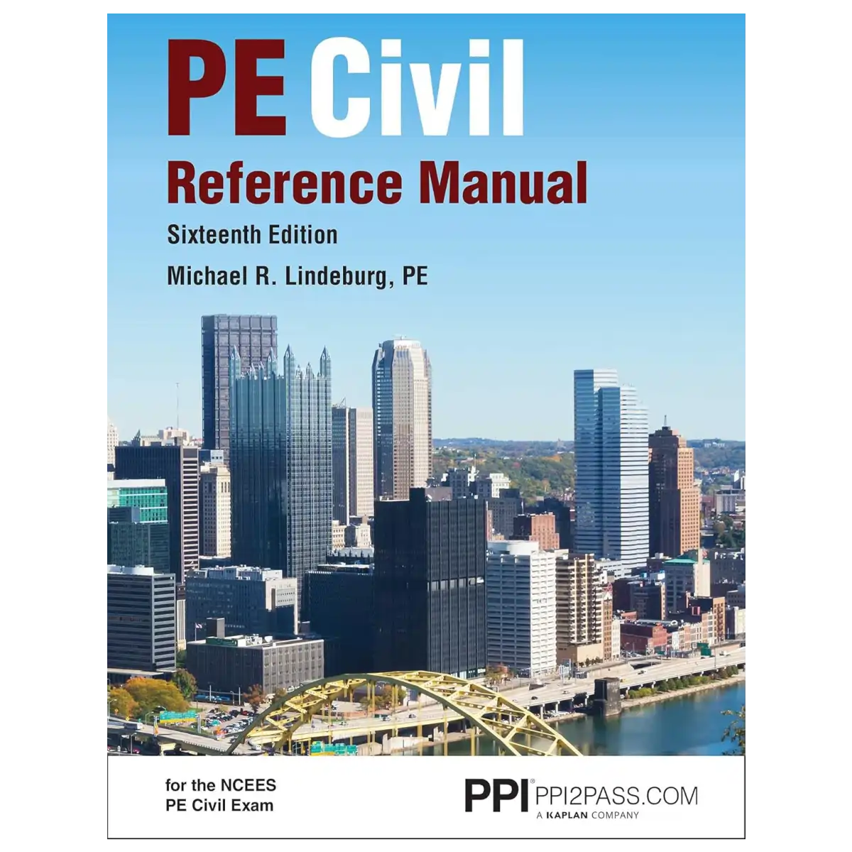PE Civil Reference Manual, 16th Edition by Michael R. Lindeburg - Hardcover