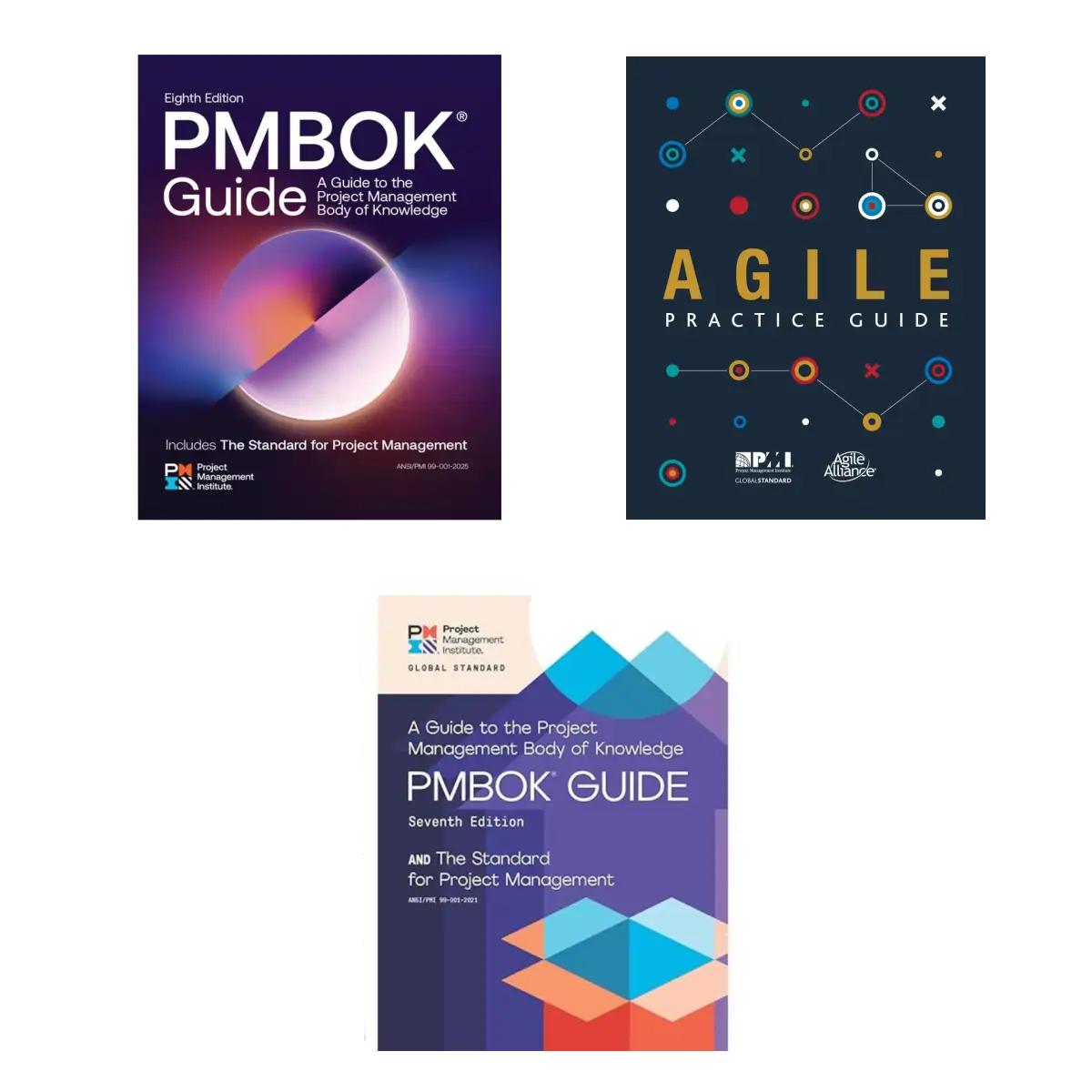 PMI Standards Set: PMBOK Guide Seventh and Eighth Editions with the Agile Practice Guide