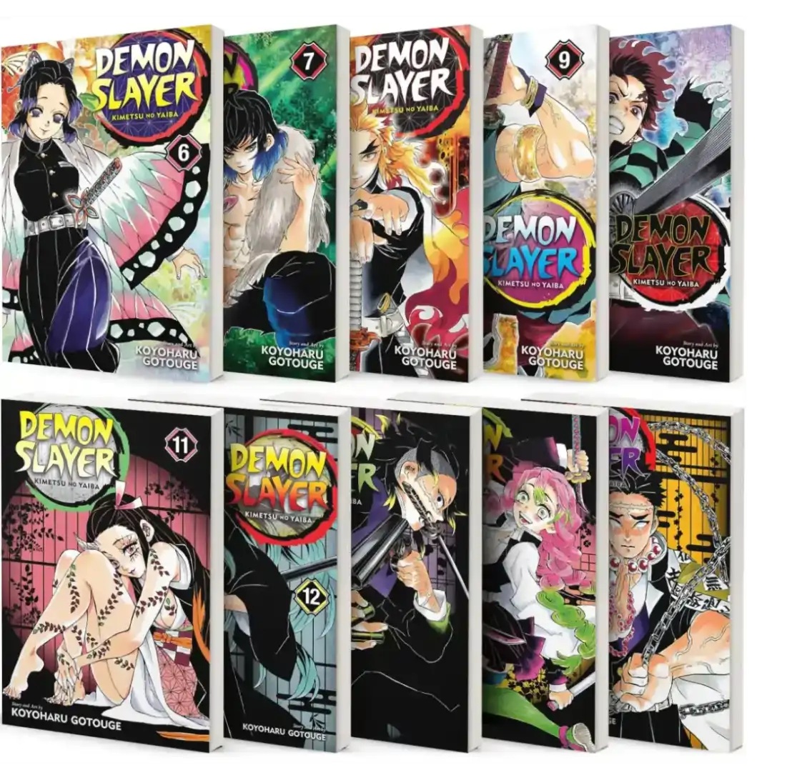 Demon Slayer: Kimetsu no Yaiba, Volumes 6 to 15 - 10-Volume Paperback Collection