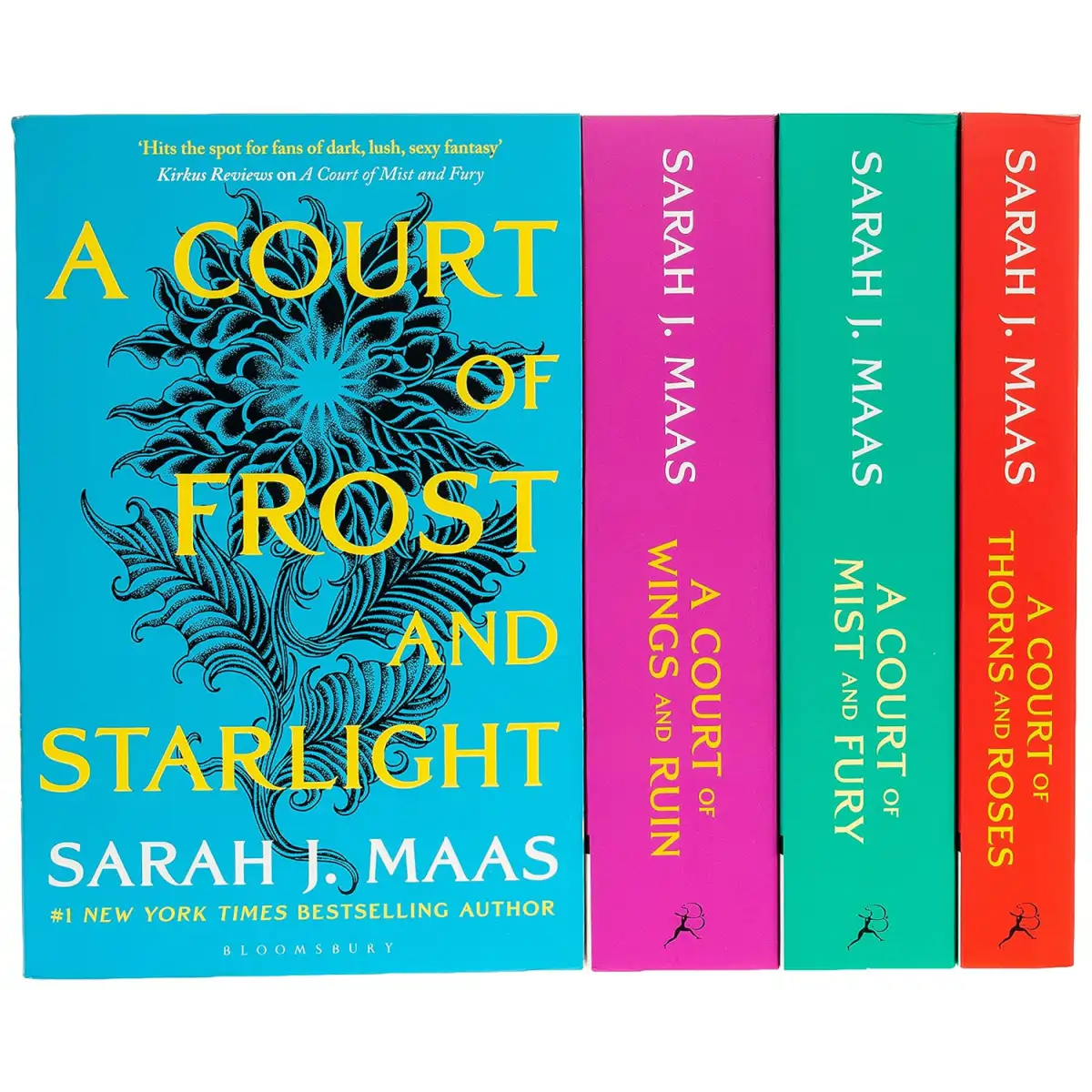 A Court of Thorns and Roses by Sarah J. Maas - 4-Book Paperback Collection