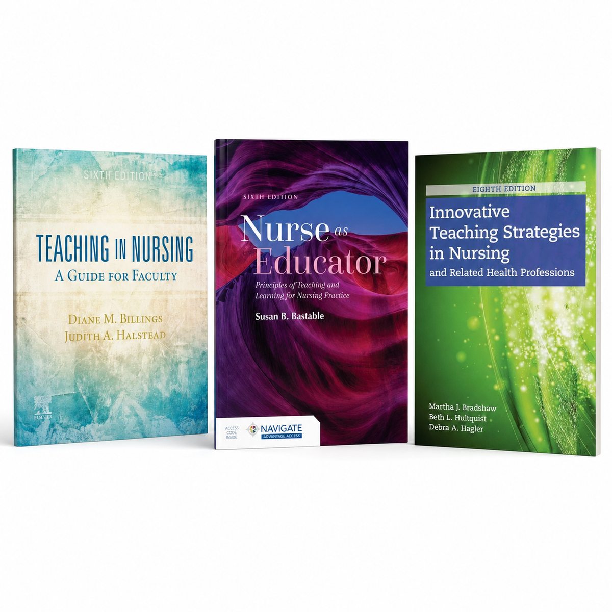 Nursing Education 3-Book Set - Teaching in Nursing 6th Edition, Nurse as Educator 6th Edition, Innovative Teaching Strategies in Nursing 8th Edition