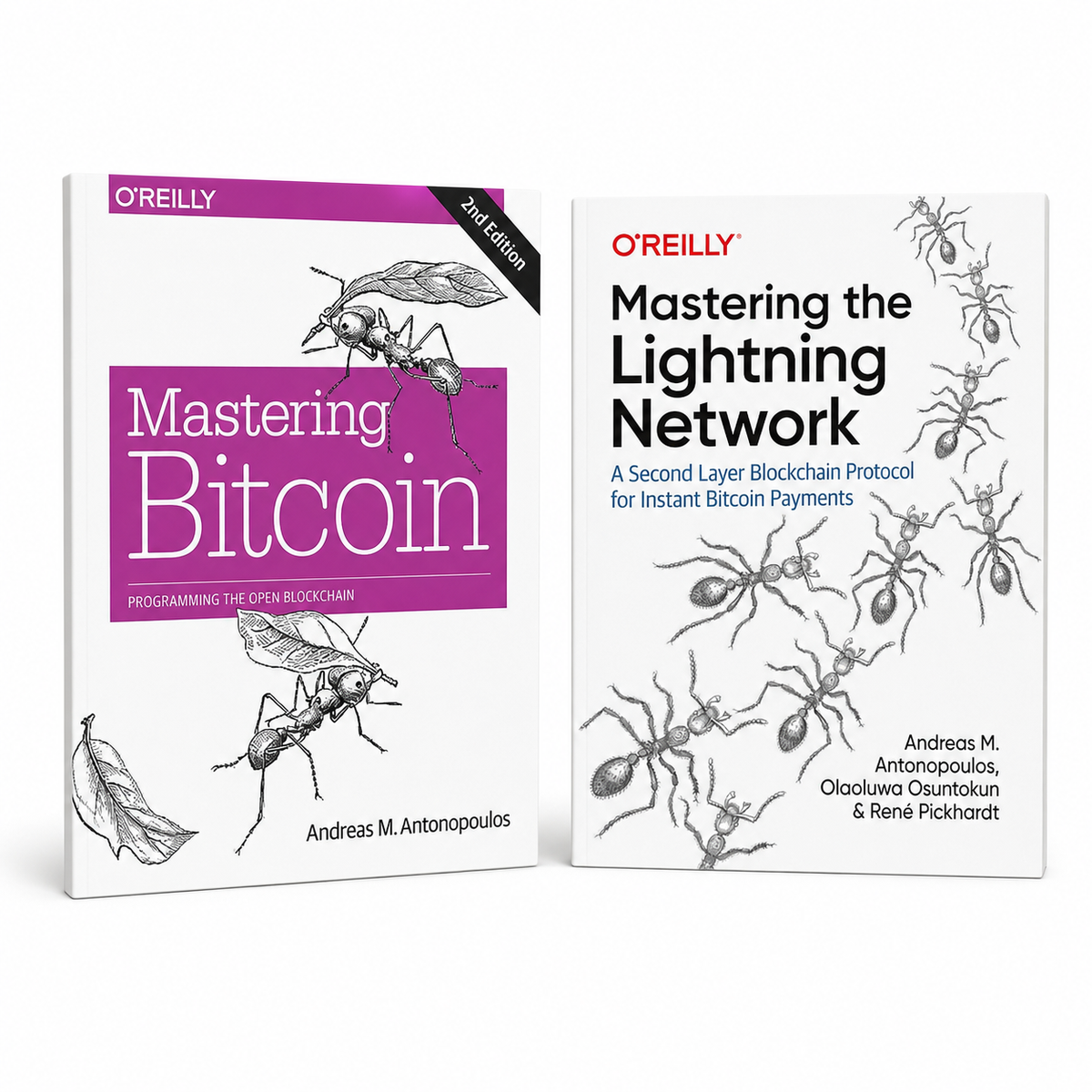 Mastering Bitcoin 2nd Edition and Mastering the Lightning Network 2-Book Set by Andreas M. Antonopoulos