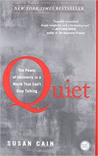 Cover of Quiet: The Power of Introverts in a World That Can't Stop Talking