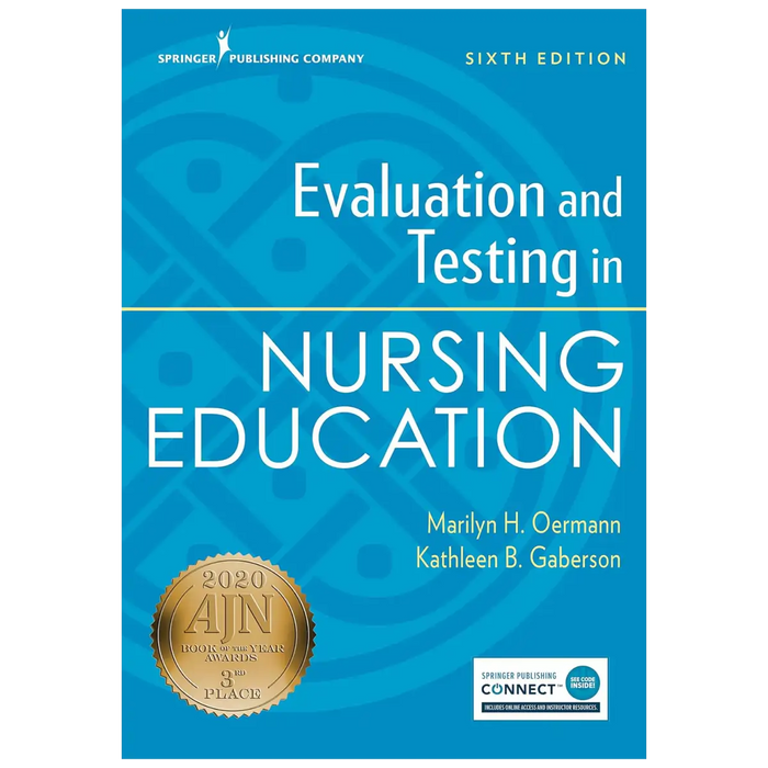 Evaluation and Testing in Nursing Education, Sixth Edition - Paperback book cover