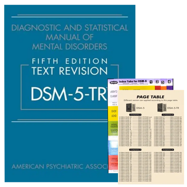 DSM-5-TR Hardcover with Page Table Mapping product image