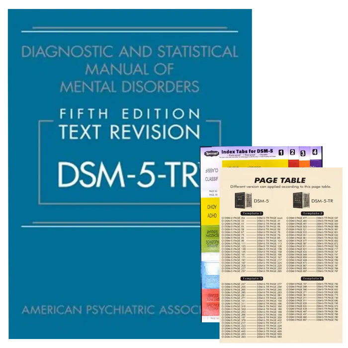 DSM-5-TR Hardcover with Page Table Mapping product image