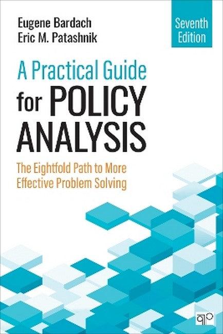 Cover of A Practical Guide for Policy Analysis, 7th Edition