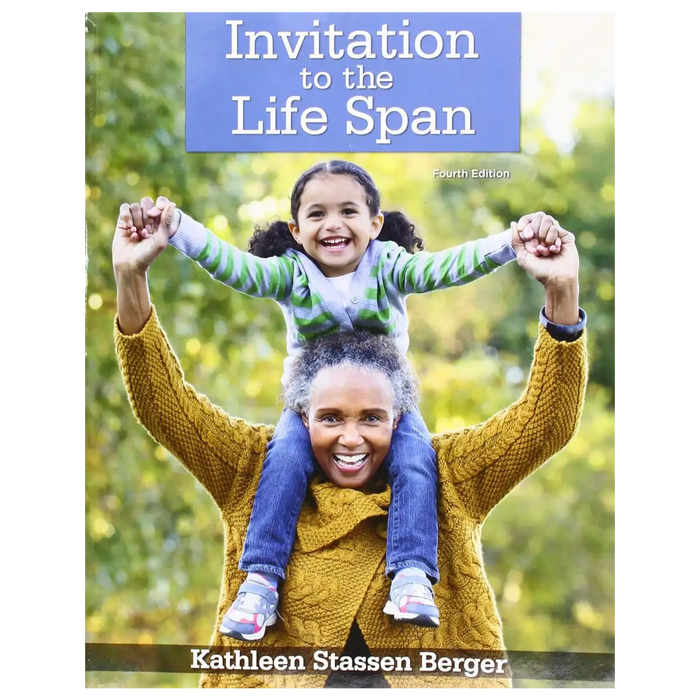 Invitation to the Life Span Fourth Edition - Hardcover book cover