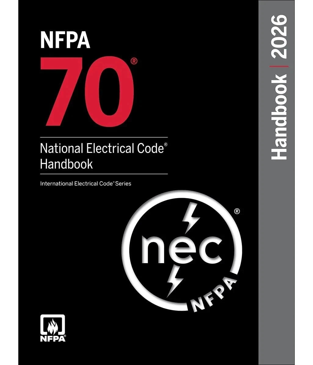 NFPA 70 National Electrical Code (NEC) Handbook 2026 Edition - Hardcover