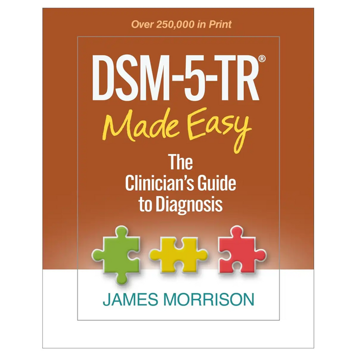DSM-5-TR® Made Easy: The Clinician's Guide to Diagnosis - Hardcover book cover