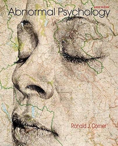 Cover of Abnormal Psychology, 9th Edition