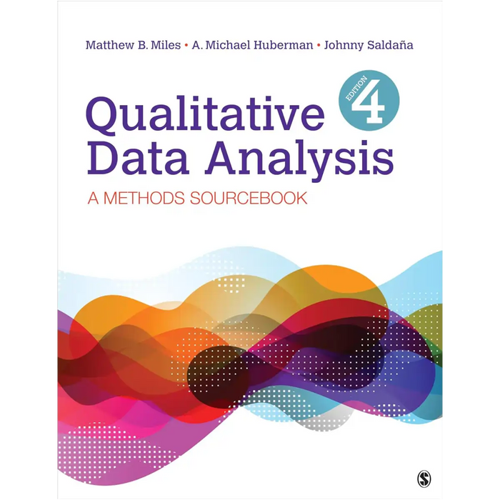 Qualitative Data Analysis: A Methods Sourcebook 4th Edition - PB book cover