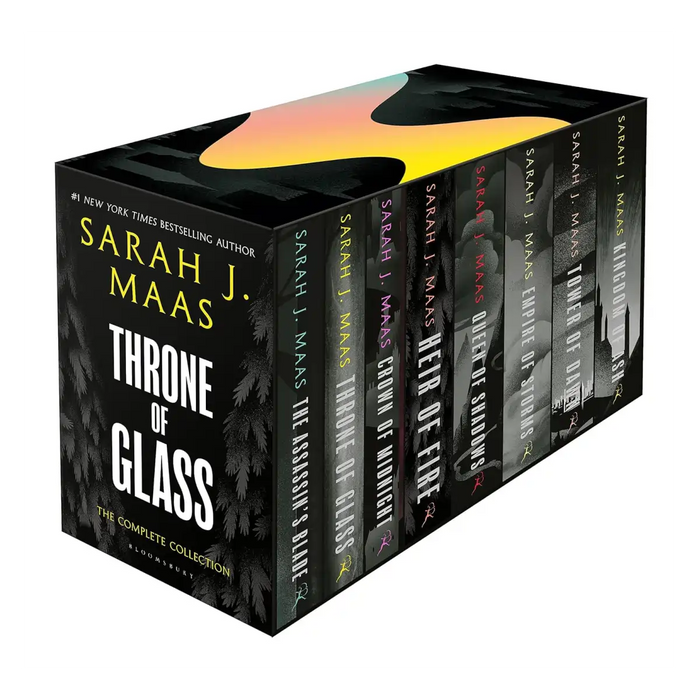 Throne of Glass Series Box Set – Sarah J. Maas Complete 7-Book Collection - Full Series Set By Sarah J. Maas - Best Selling