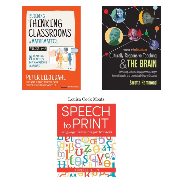 Equity, Thinking & Literacy Revolution – 3-Book Educator Bundle book cover