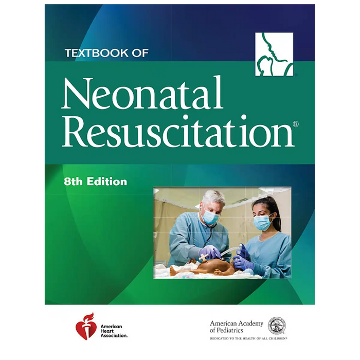 Textbook of Neonatal Resuscitation (NRP) 8th Edition - Paperback book cover