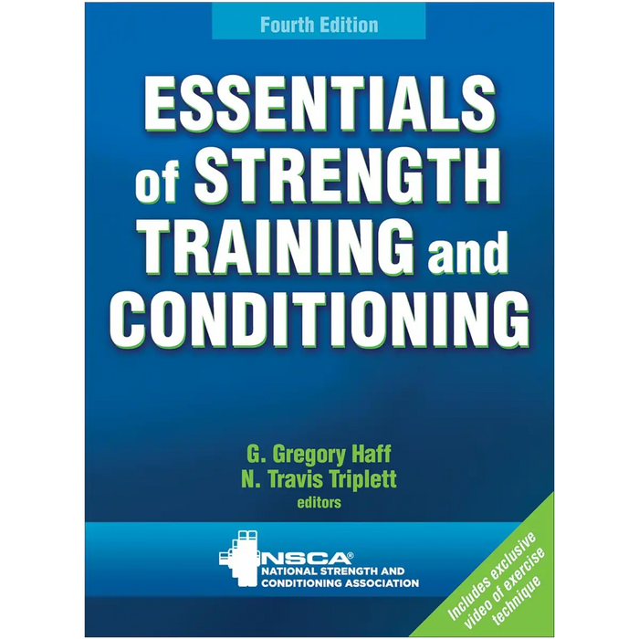 Essentials of Strength Training and Conditioning - Hardcover book cover