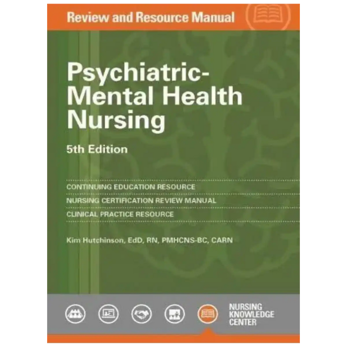 Psychiatric-Mental Health Nursing Review and Resource Manual, 5th Edition - Paperback book cover