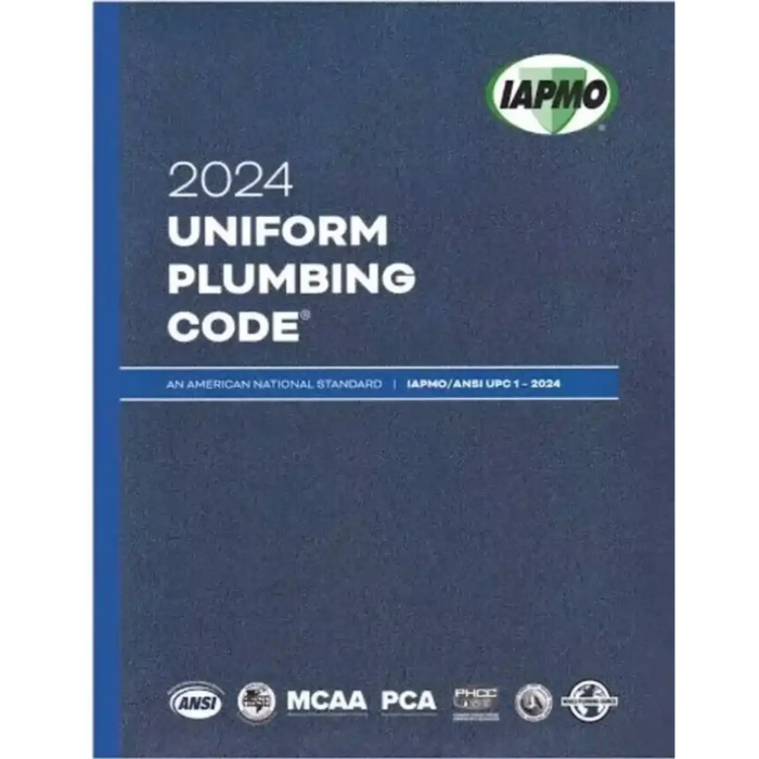 2024 Uniform Plumbing Code Study Guide - Paperback - (UPC) book cover