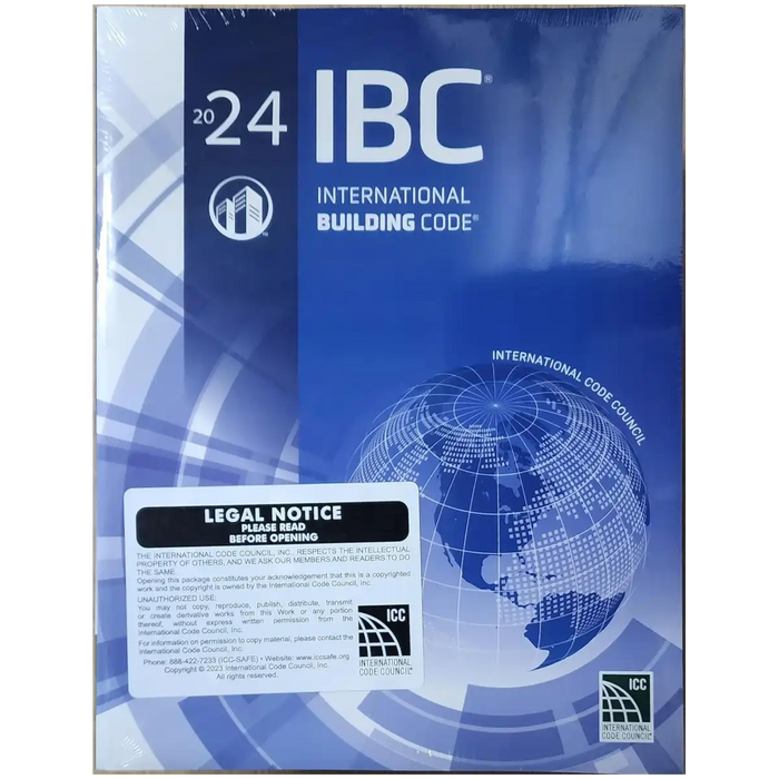 2024 International Building Code - Paperback - ISBN: 9781959851608 - (IBC) book cover