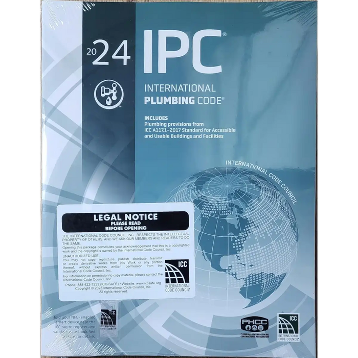 2024 International Plumbing Code - Paperback - ISBN: 9781959851738 - (IPC) book cover