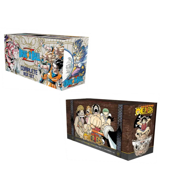 Combo of the Complete Box Set of Dragon Ball Z Complete Box Set and the Complete Box Set of One Piece Box Set: East Blue and