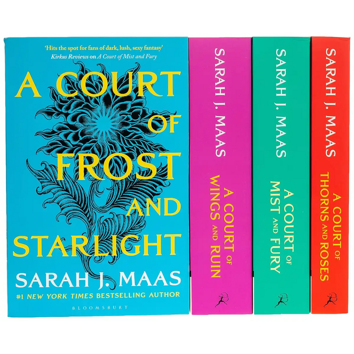 A Court of Thorns and Roses Series Sarah J. Maas 4 Books Collection Set (A Court of Thorns and Roses, A Court of Mist and