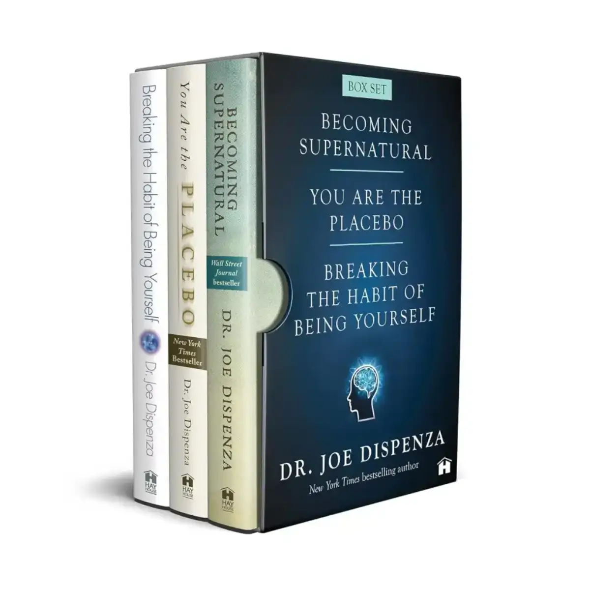 Dr. Joe Dispenza Collection: Breaking the Habit of Being Yourself, You Are the Placebo and Becoming Supernatural - 3-Book Paperback Set
