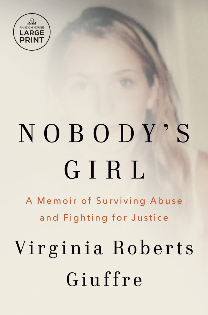 Nobody's Girl Large Print cover