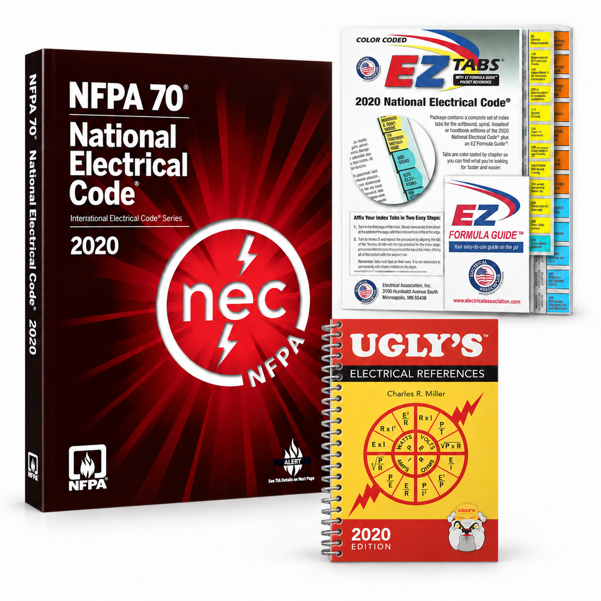 NEC 2020 Paperback with Index Tabs & Ugly’s 2020