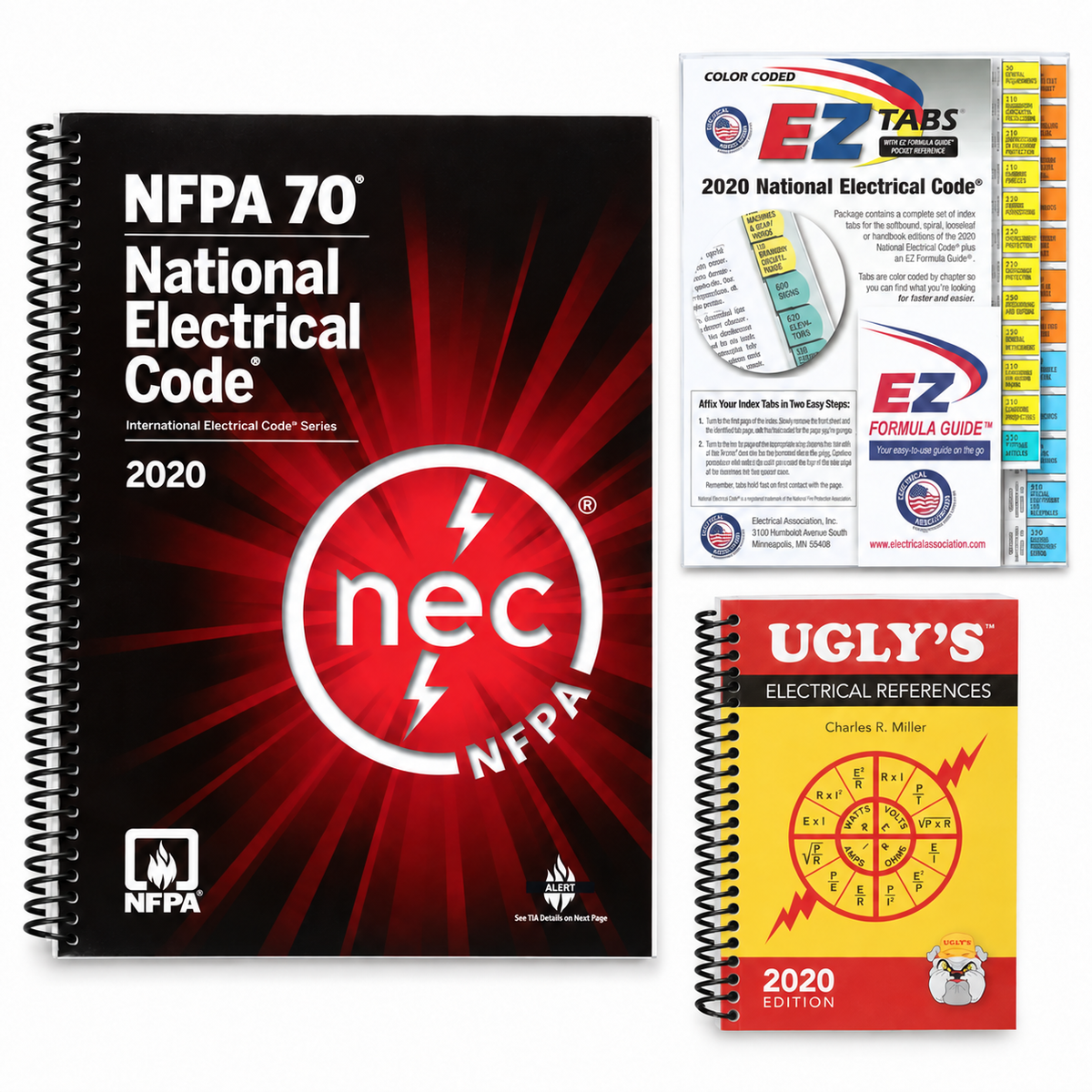 NEC 2020 Spiral Bound with Index Tabs & Ugly’s 2020