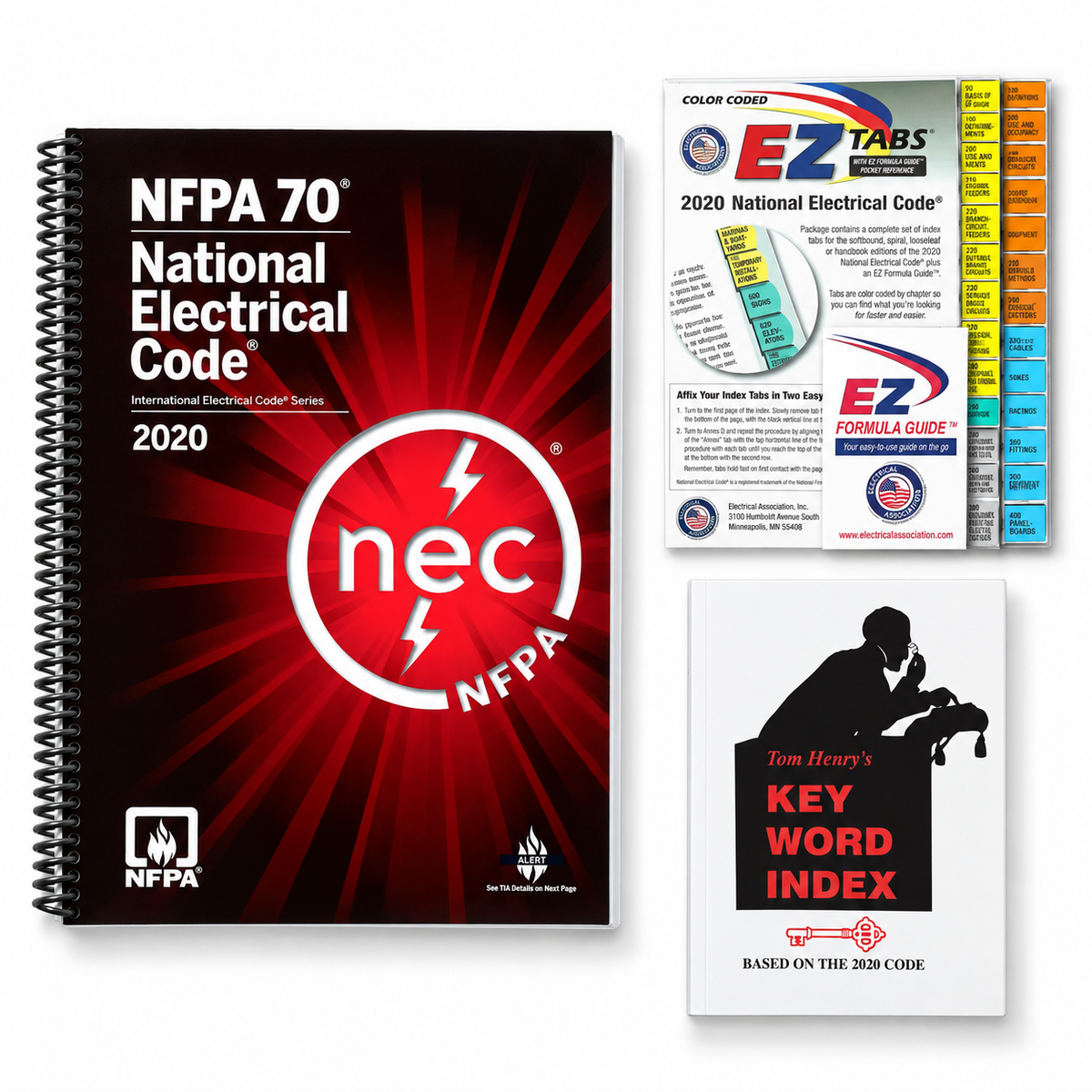 NEC 2020 Spiral Bound with Tabs & Tom Henry Key Word Index