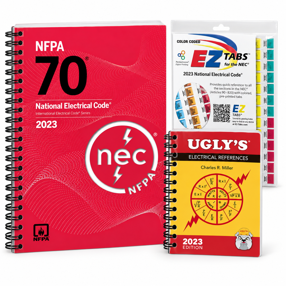 NEC 2023 Spiral Bound with EZ Tabs & Ugly’s 2023